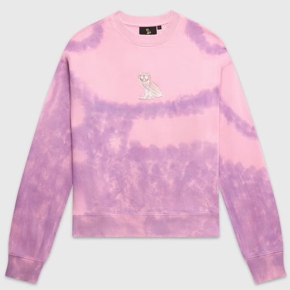 Sweaters Ovo Owl Crewneck OVO October's Very Own Tie-Dye Owl